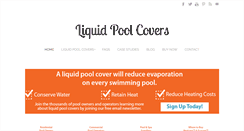 Desktop Screenshot of liquidpoolcovers.snappages.com