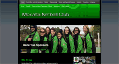 Desktop Screenshot of morialtanetball.snappages.com