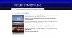 Desktop Screenshot of connerholdings.snappages.com