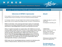 Tablet Screenshot of hypnoseforeningen.snappages.com