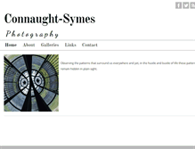 Tablet Screenshot of connaught-symes.snappages.com